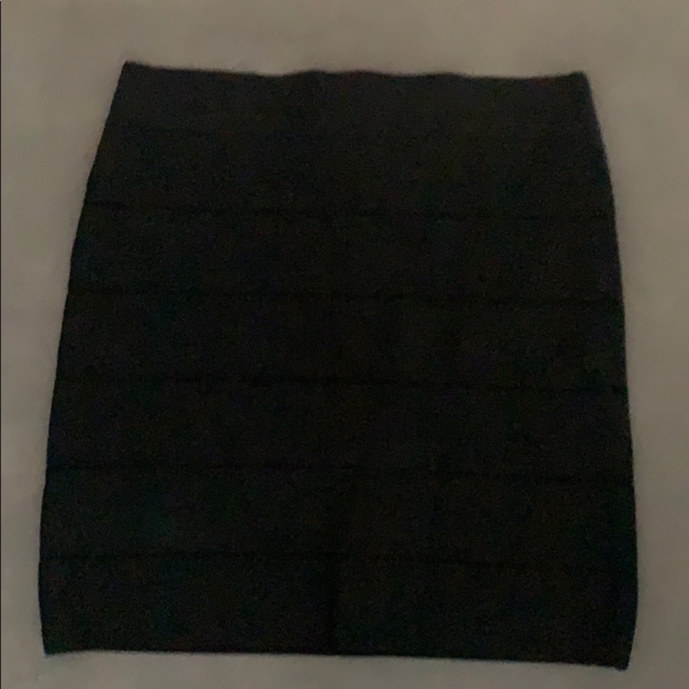 Black Bebe skirt. Like new.